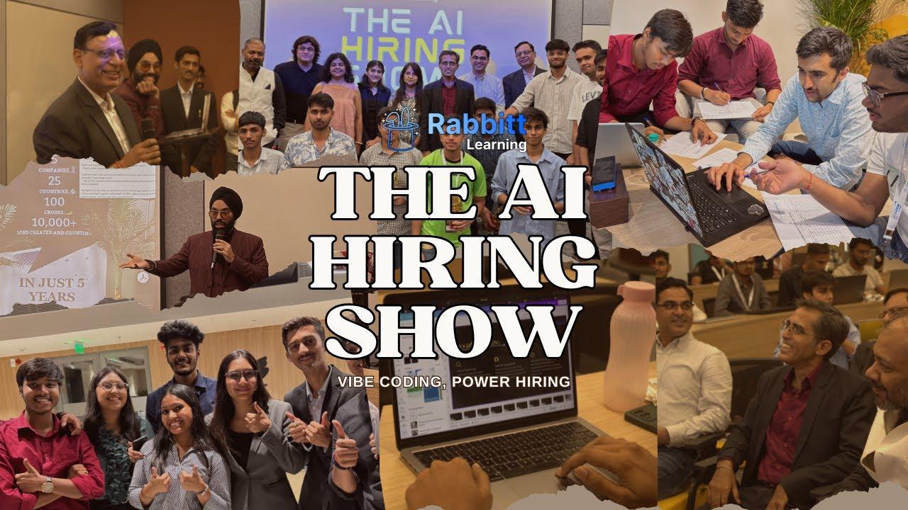 The AI Hiring Show | Vibe Coding, Power Hiring | Rabbitt Learning