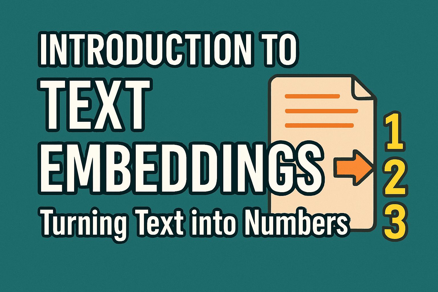 Introduction to Text Embeddings: Turning Text into Numbers