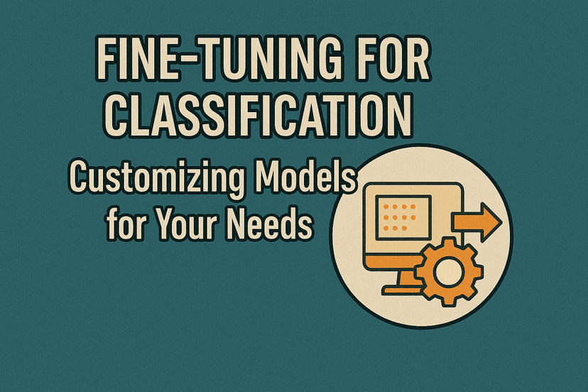 Fine-Tuning for Classification: Customizing Models for Your Needs