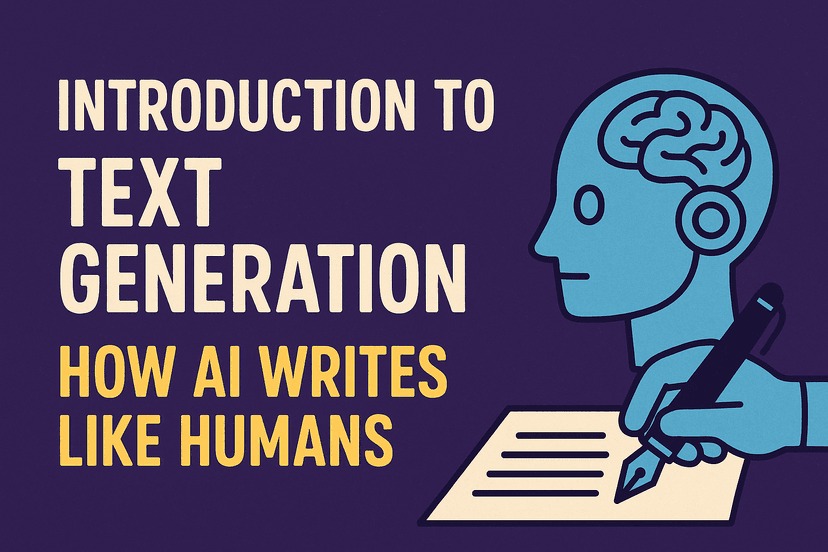 Introduction to Text Generation: How AI Writes Like Humans