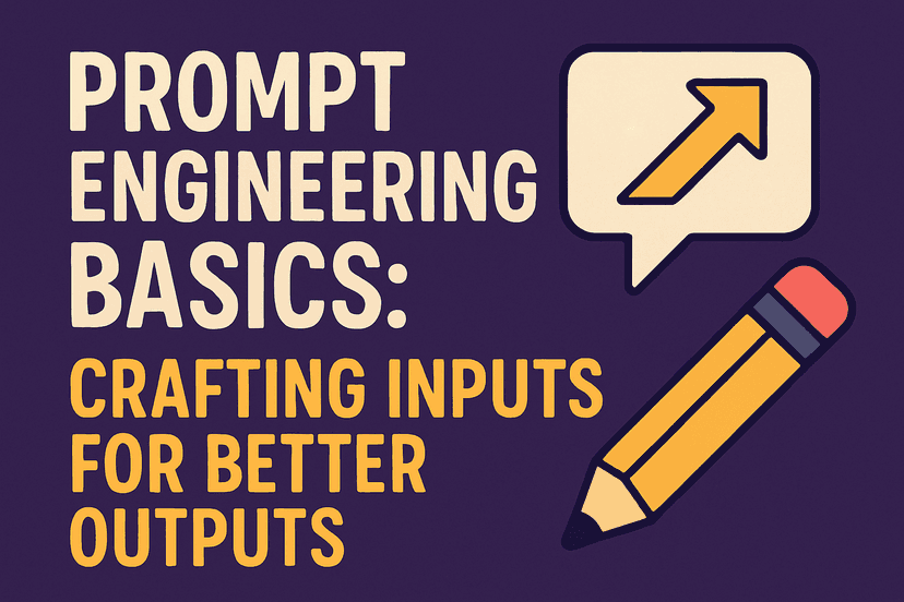 Prompt Engineering Basics: Crafting Inputs for Better Outputs