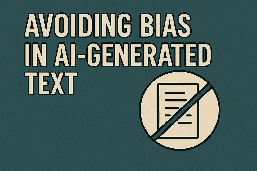 Avoiding Bias in AI-Generated Text
