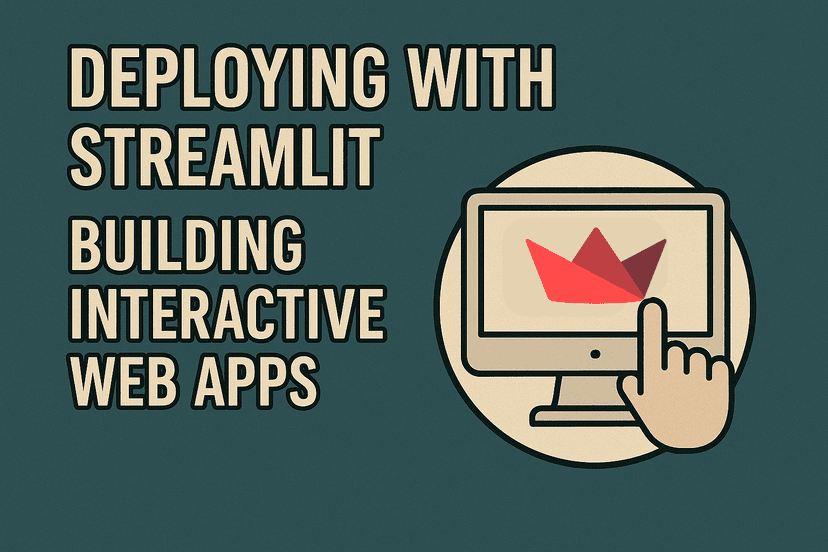 Deploying with Streamlit: Building Interactive Web Apps