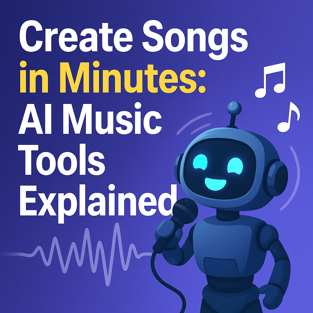 Create Songs in Minutes: AI Music Tools Explained