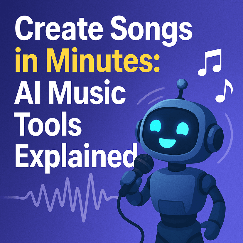 Create Songs in Minutes: AI Music Tools Explained